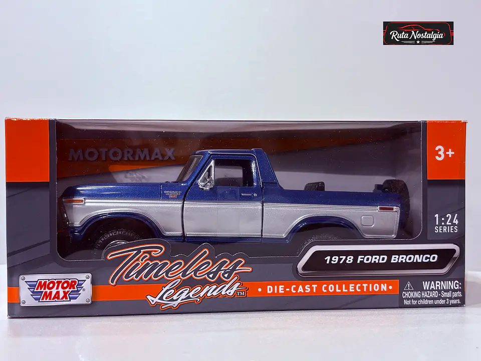 Ford Bronco Ranger XLT 1978 (Open Top) — Motormax 