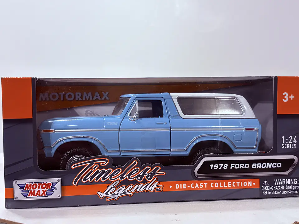 Ford Bronco Custom 1978 — Motormax 