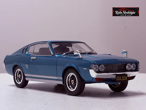 Toyota Celica LB 2000 GT 1973 — WhiteBox 1:24 | Türkis Metallic | JDM Pony Car de colección