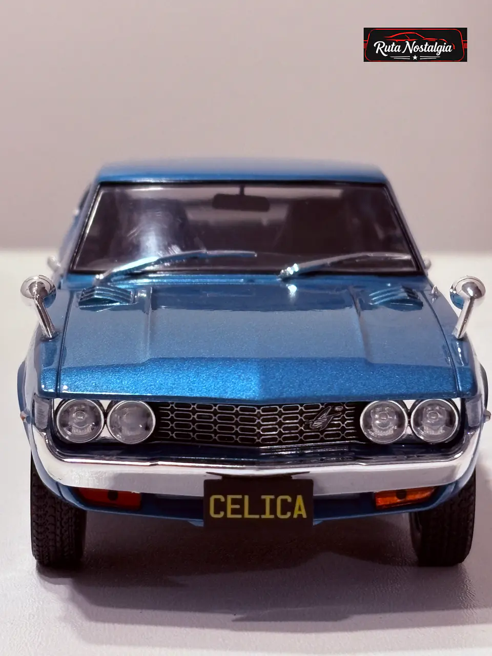 Toyota Celica LB 2000 GT 1973 — WhiteBox 1:24 | Türkis Metallic | JDM Pony Car de colección 3