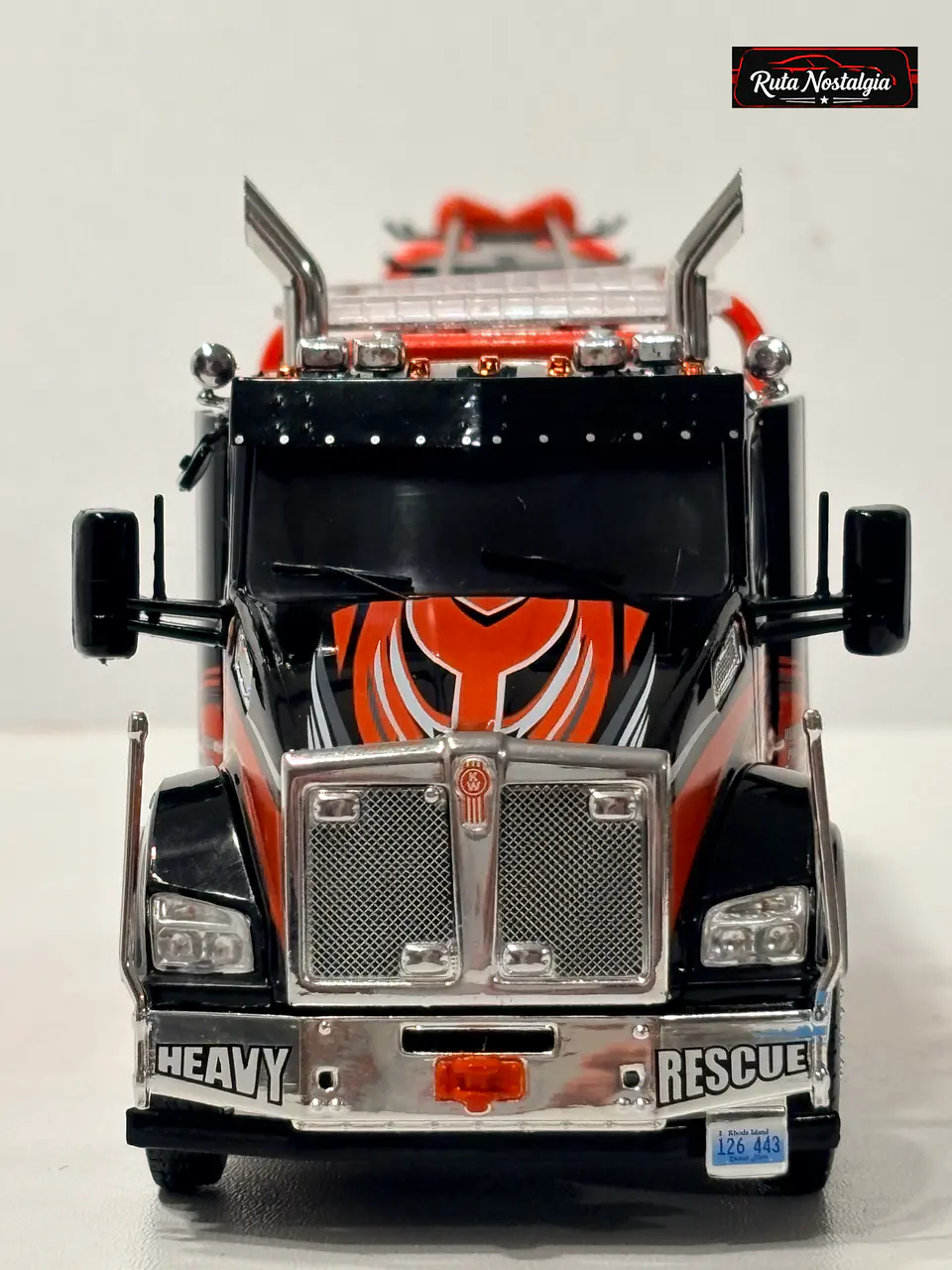 Kenworth T880 Wrecker 2018 — IXO Models 1:43 | Camión grúa premium de colección 11