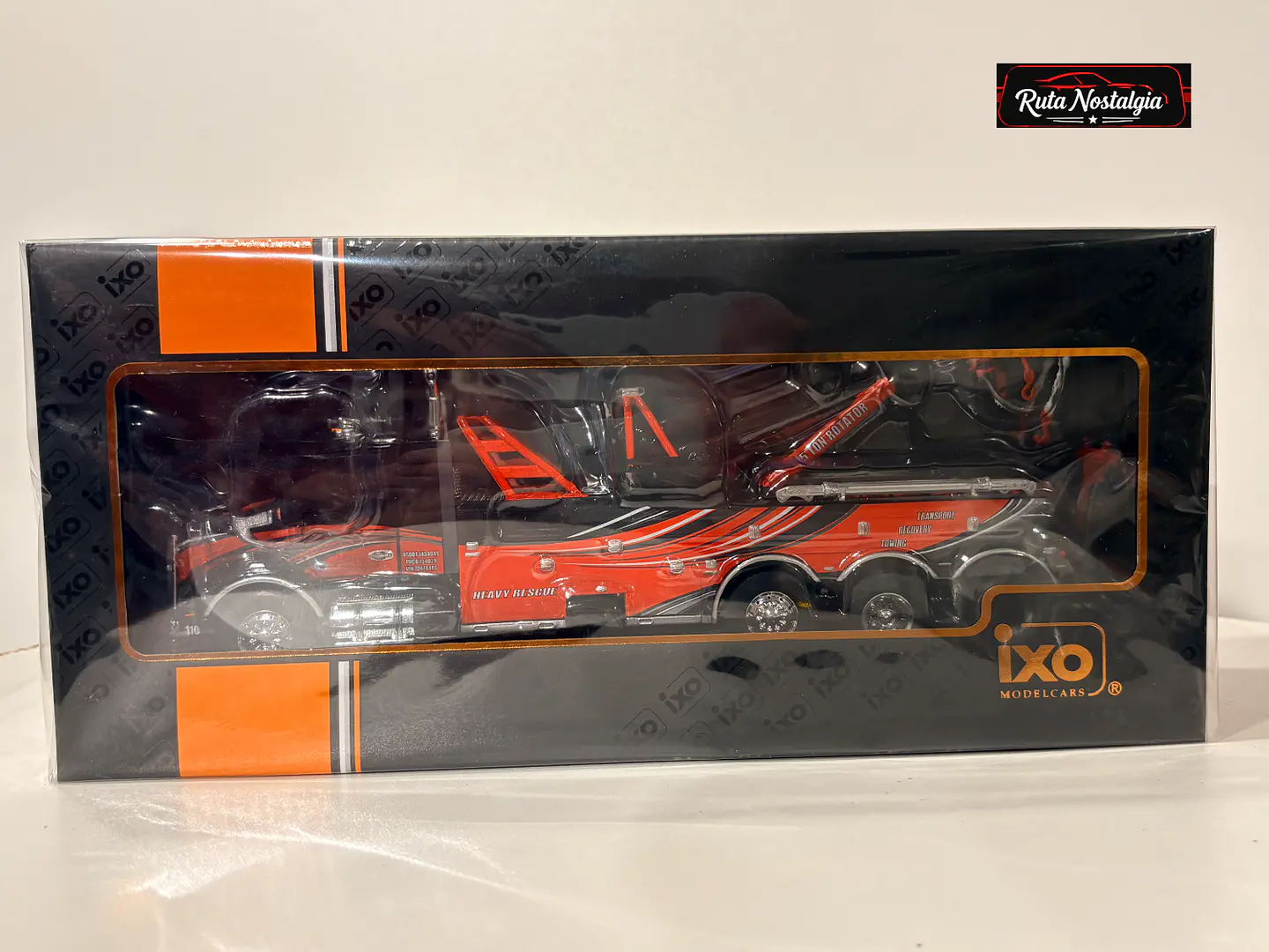 Kenworth T880 Wrecker 2018 — IXO Models 1:43 | Camión grúa premium de colección 19