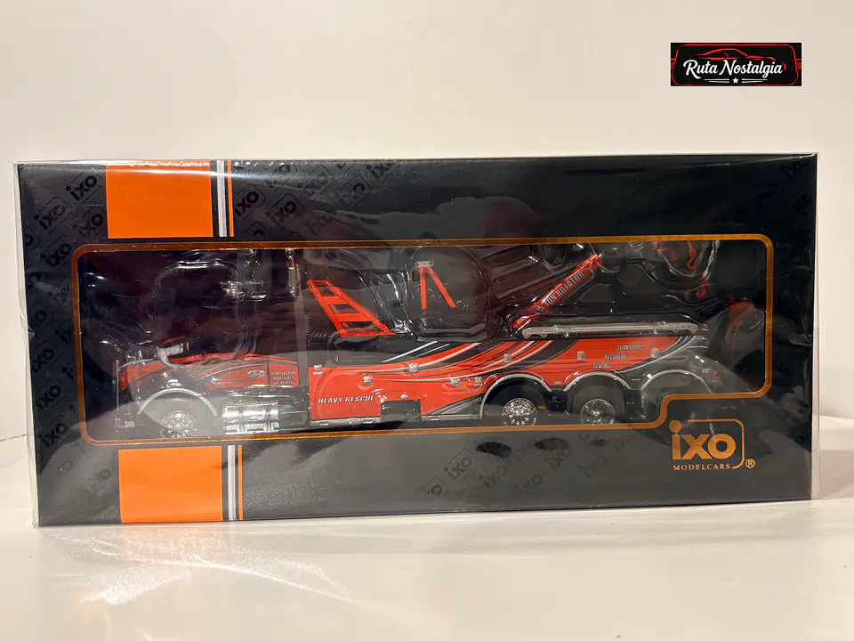 Kenworth T880 Wrecker 2018 — IXO Models 1:43 | Camión grúa premium de colección 19