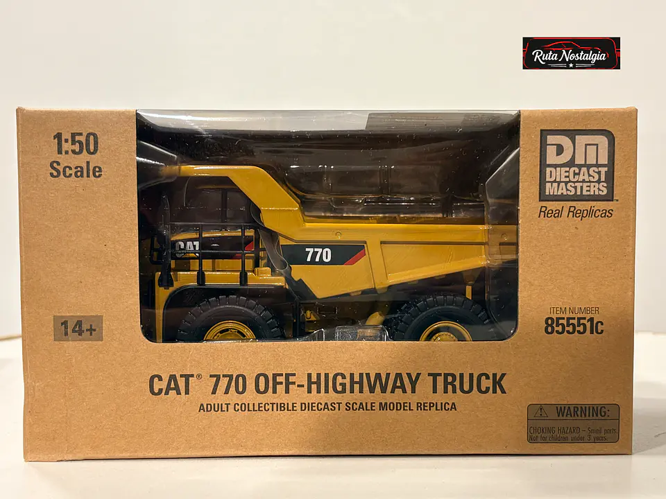Equipo Minero de Obra CAT 770 | Diecast Masters 1:50 11