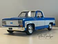 Camioneta a escala Chevrolet C10 Cheyenne Super 1974  – Maisto 1:18 Special Edition  - Miniatura 12