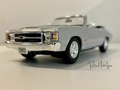 Auto Chevrolet Chevelle SS 454 Convertible 1971 | Welly 1:24