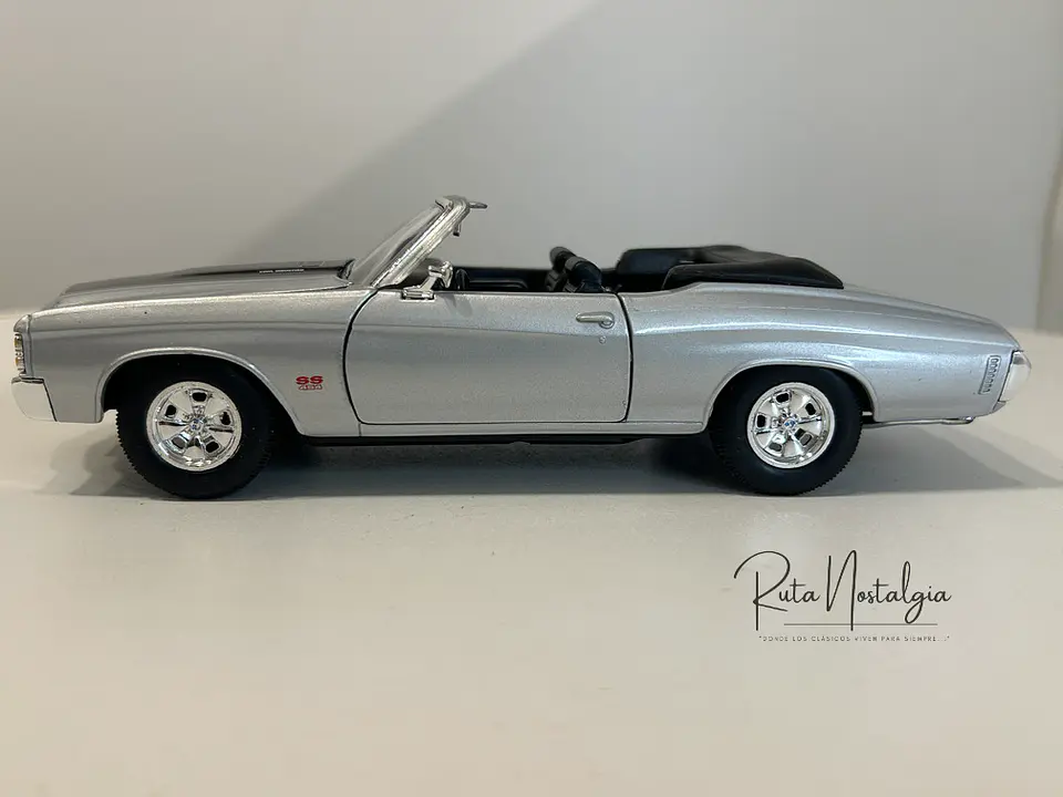 Auto Chevrolet Chevelle SS 454 Convertible 1971 | Welly 1:24 6