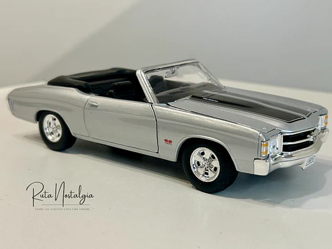 Auto Chevrolet Chevelle SS 454 Convertible 1971 | Welly 1:24