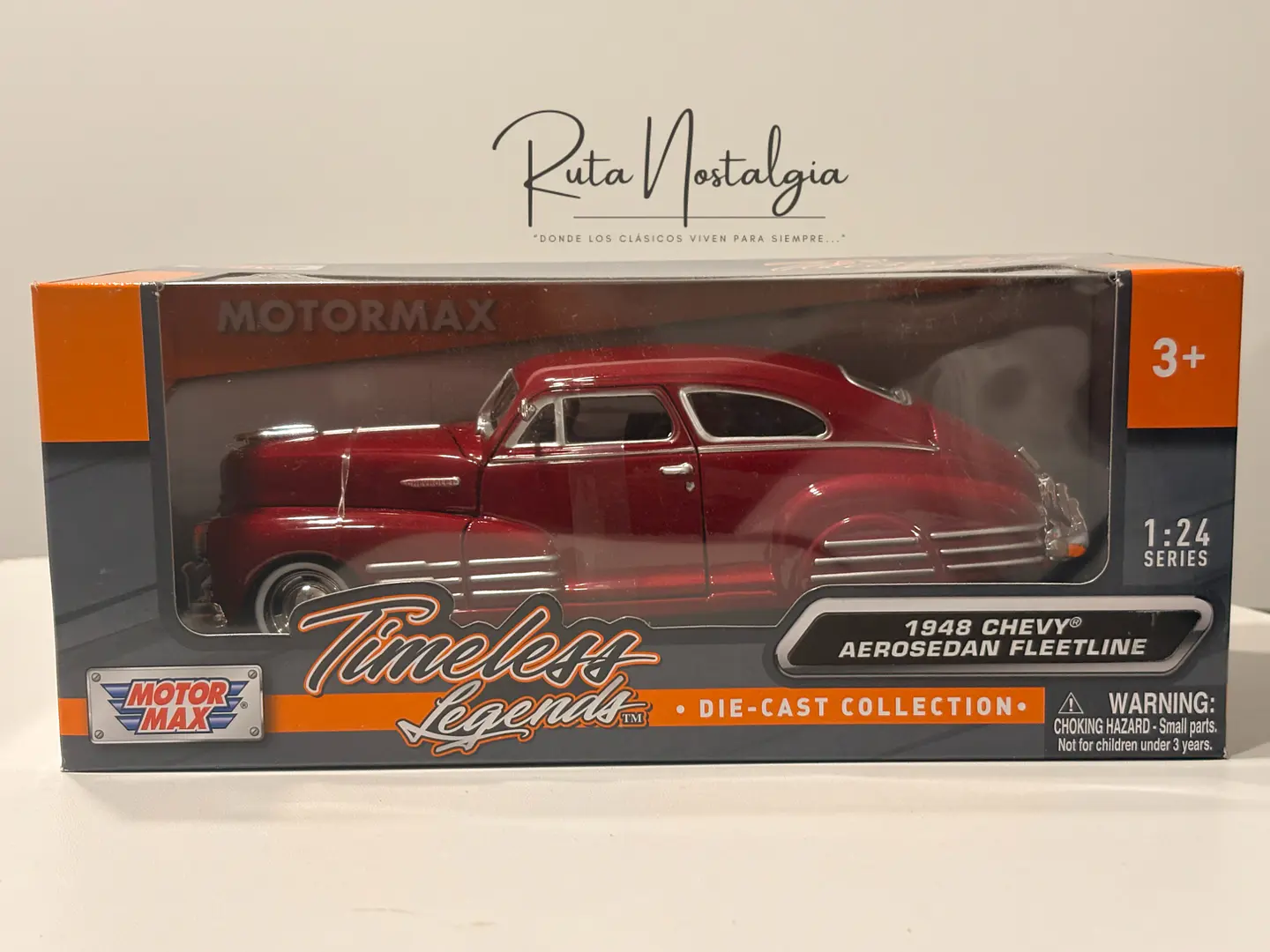 Auto Chevrolet Aerosedan Fleetline (1948) | Motormax 1:24 10