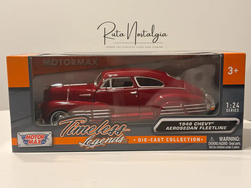 Auto Chevrolet Aerosedan Fleetline (1948) | Motormax 1:24 10