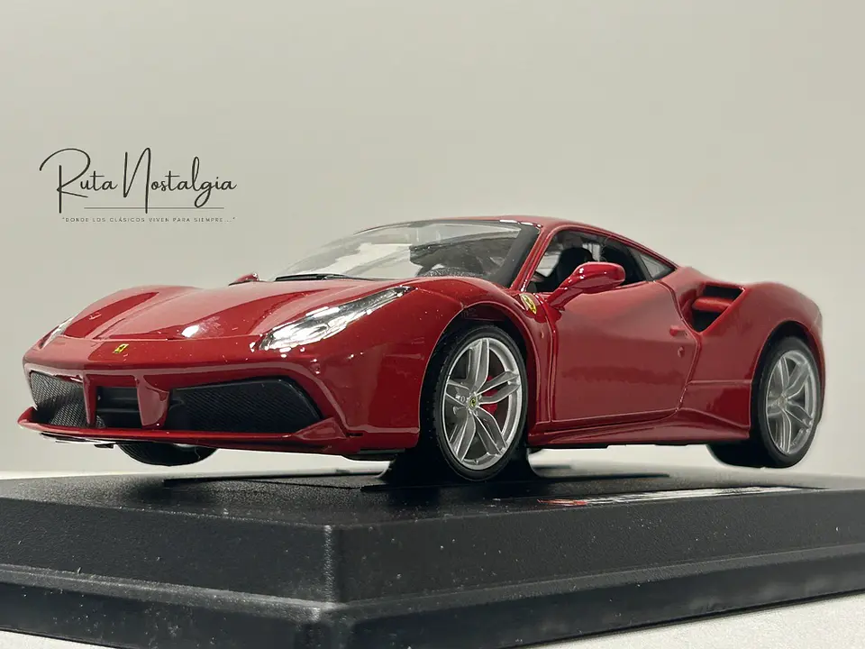 Auto Ferrari 488 GTB | Bburago 1:24 Coleccionable 4