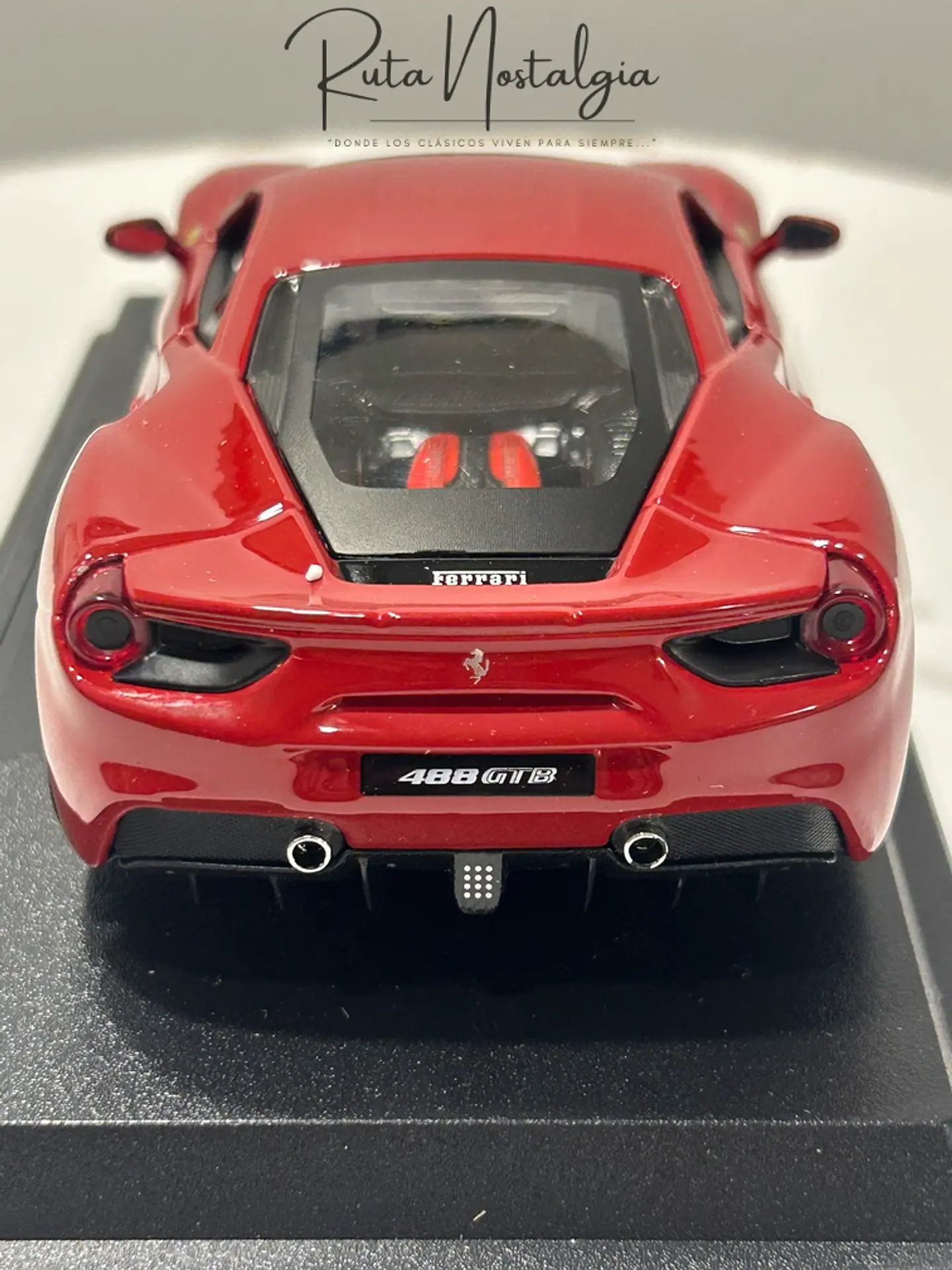 Auto Ferrari 488 GTB | Bburago 1:24 Coleccionable 7