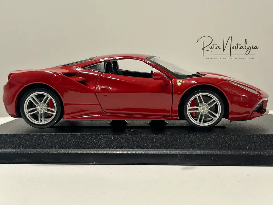 Auto Ferrari 488 GTB | Bburago 1:24 Coleccionable 9
