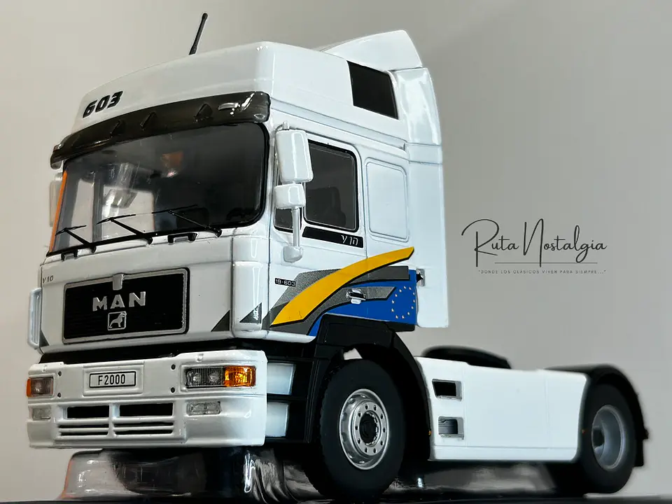Camión MAN F2000 19.463 (1994) | IXO Escala 1:43 1