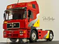 Camión MAN F2000 19.463 (1994) | IXO Escala 1:43 - Miniatura 10