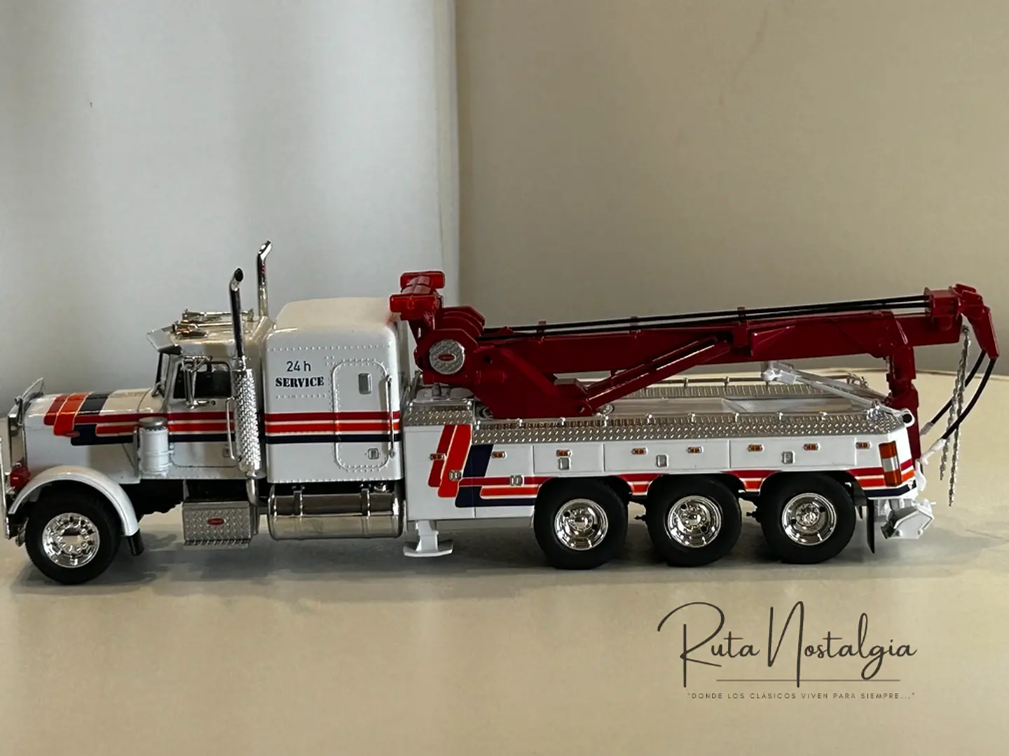 Grúa Peterbilt 359 Wrecker (1976) | IXO Escala 1:43 5