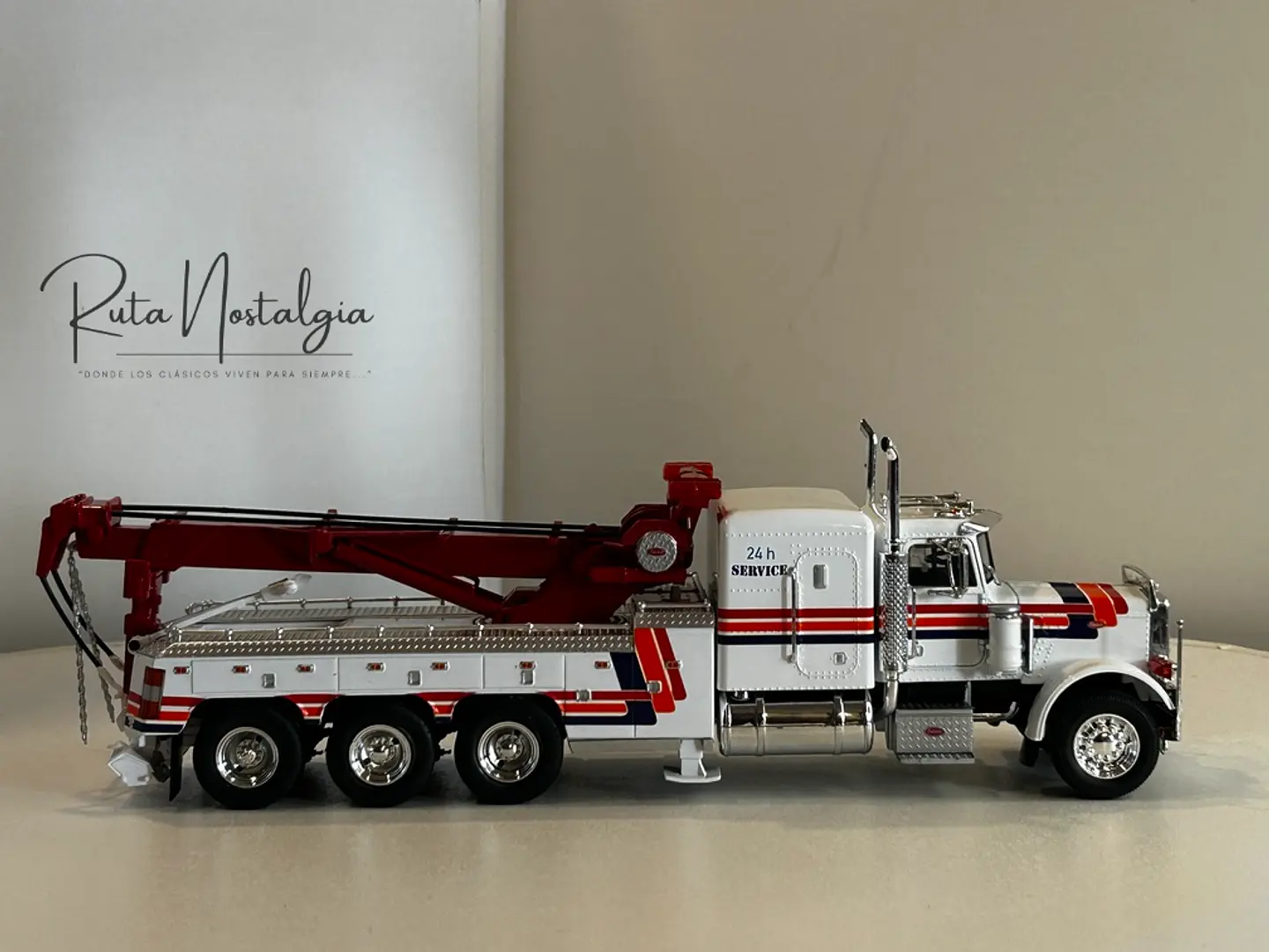 Grúa Peterbilt 359 Wrecker (1976) | IXO Escala 1:43 8