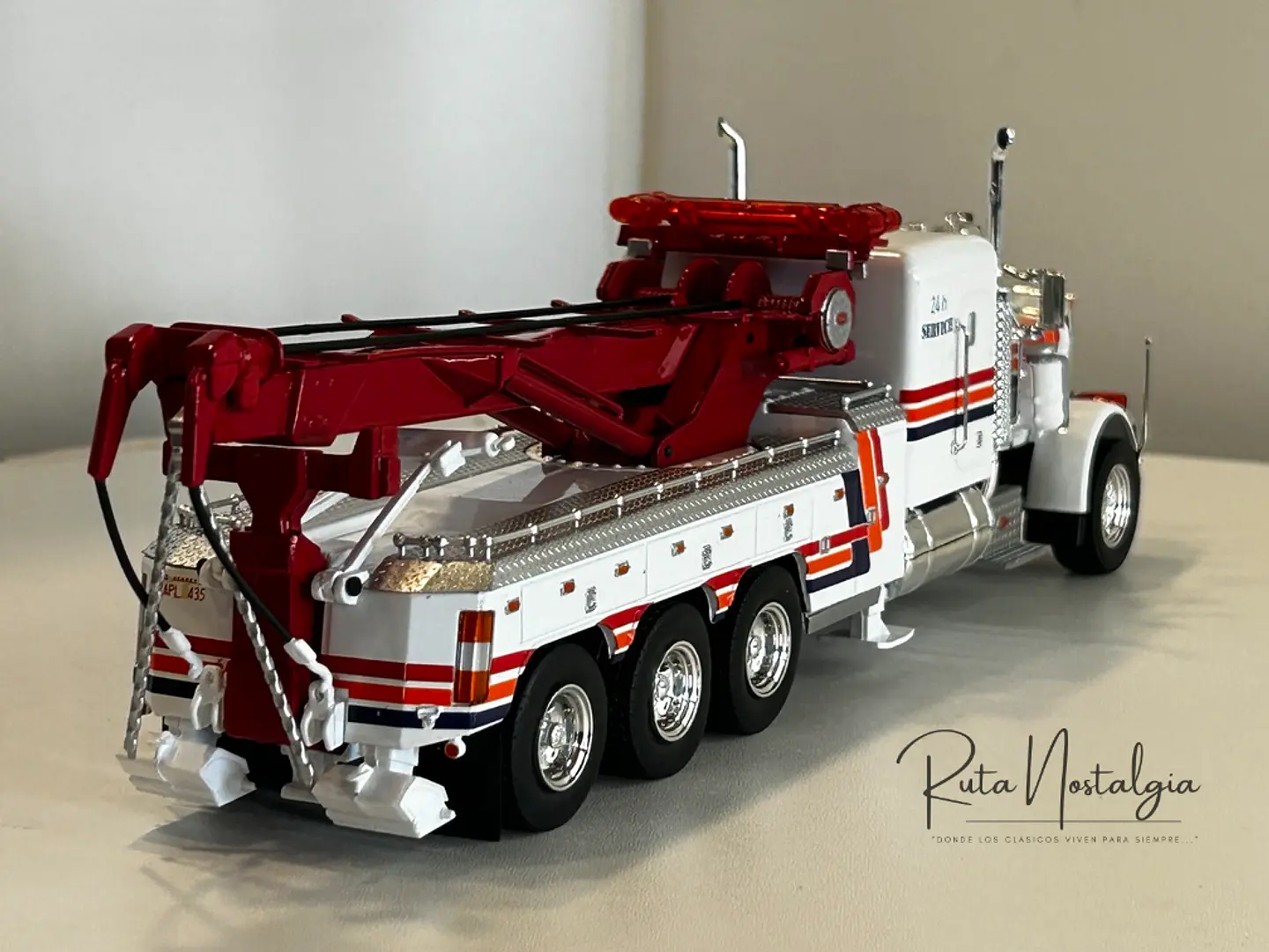 Grúa Peterbilt 359 Wrecker (1976) | IXO Escala 1:43 7