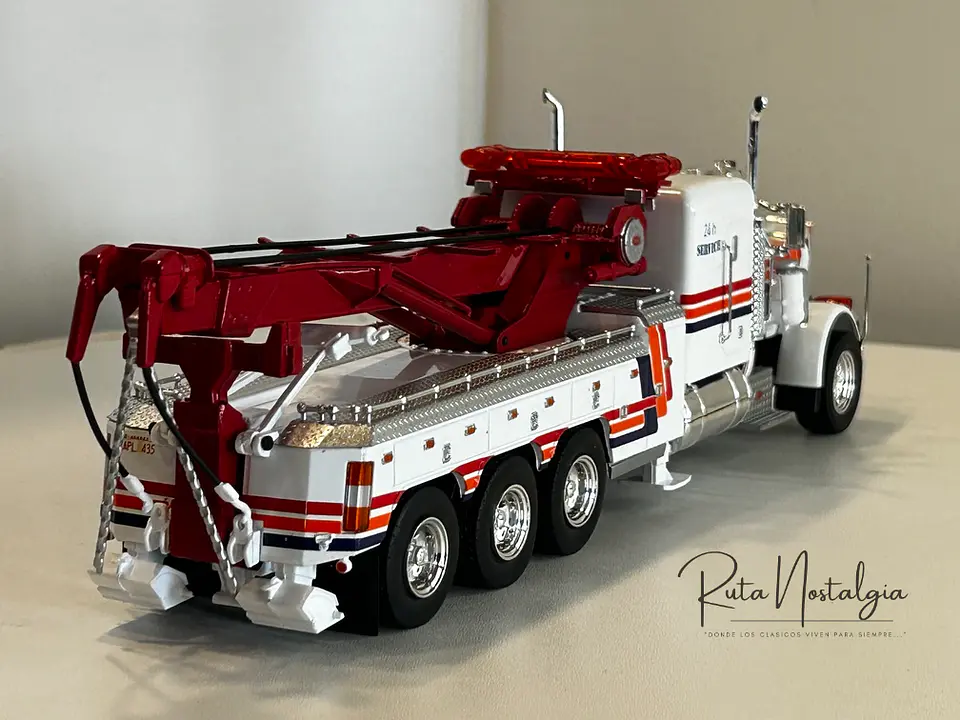 Grúa Peterbilt 359 Wrecker (1976) | IXO Escala 1:43 7