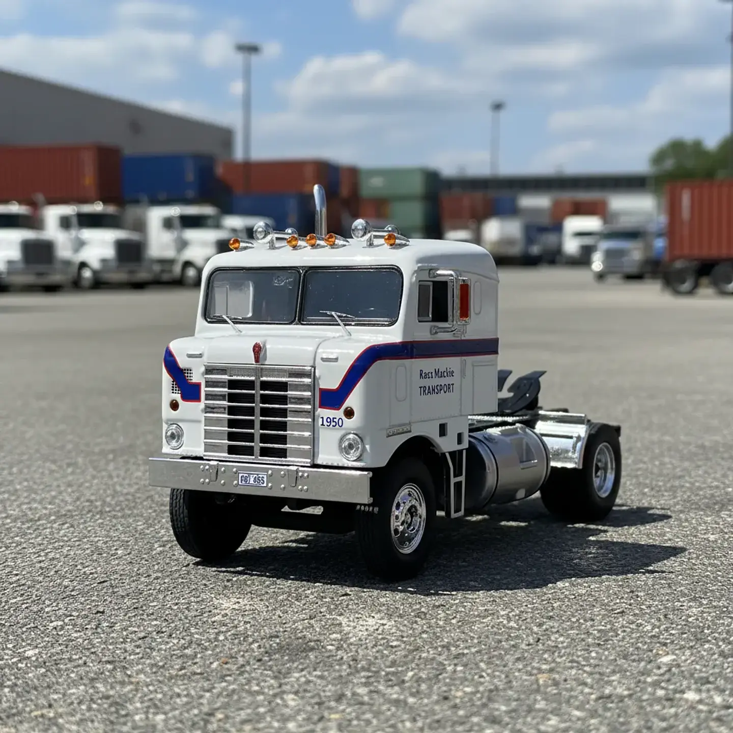 Camión Kenworth Bullnose 1950 Ross Mackie – Ixo Models 1:43- CAJA CON DESGASTE DE COLOR 3