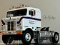 Camión Kenworth Bullnose 1950 Ross Mackie – Ixo Models 1:43- CAJA CON DESGASTE DE COLOR - thumbnail 1