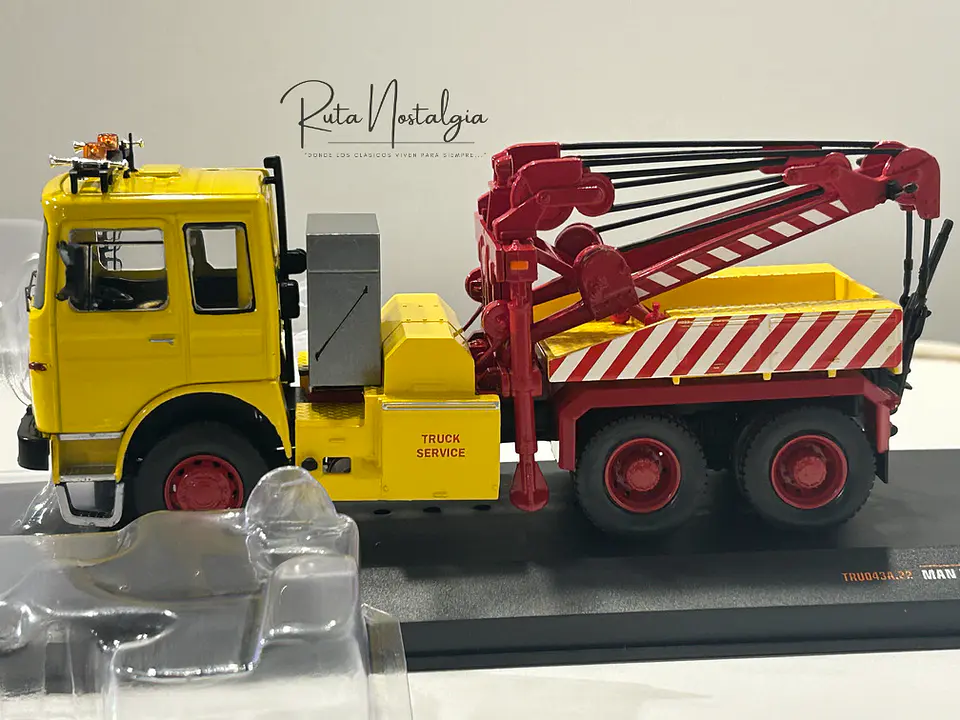 Grúa MAN F8 26.281 Wrecker (1970's) | IXO 1:43 5