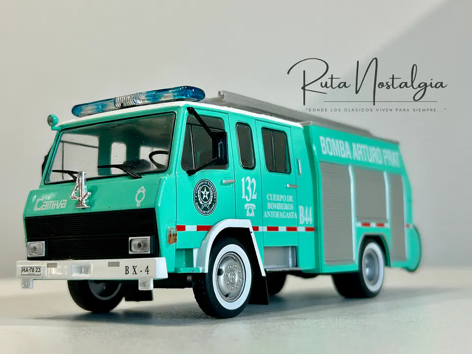 Camión de Bomberos Berliet 770 KB6 | Altaya 1:43 1