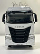 Camión WSI Iveco S-Way AS High 4x2 White Line 1:50 - Miniatura 3