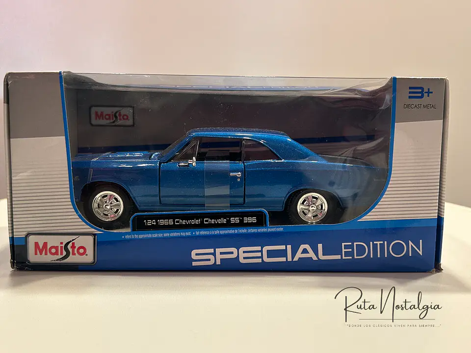 Auto Chevrolet Chevelle SS 396 (1966) | Maisto 1:24 11
