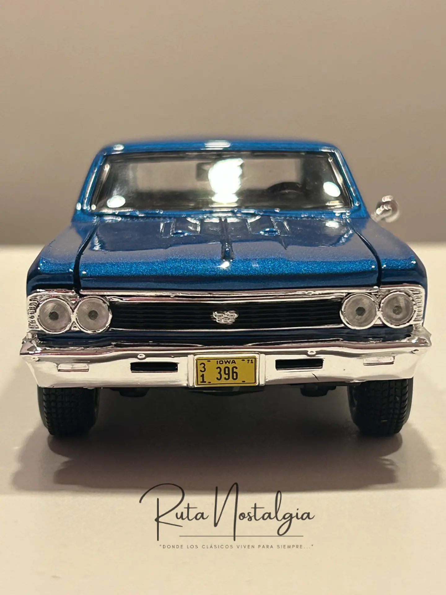 Auto Chevrolet Chevelle SS 396 (1966) | Maisto 1:24 4