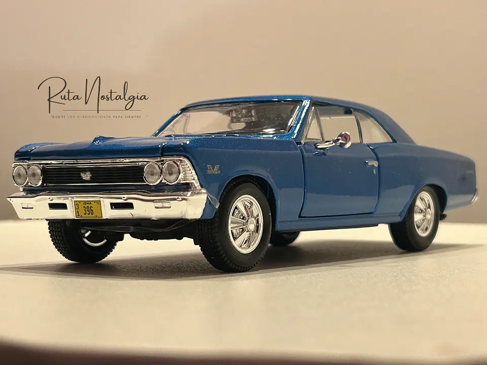 Auto Chevrolet Chevelle SS 396 (1966) | Maisto 1:24 5