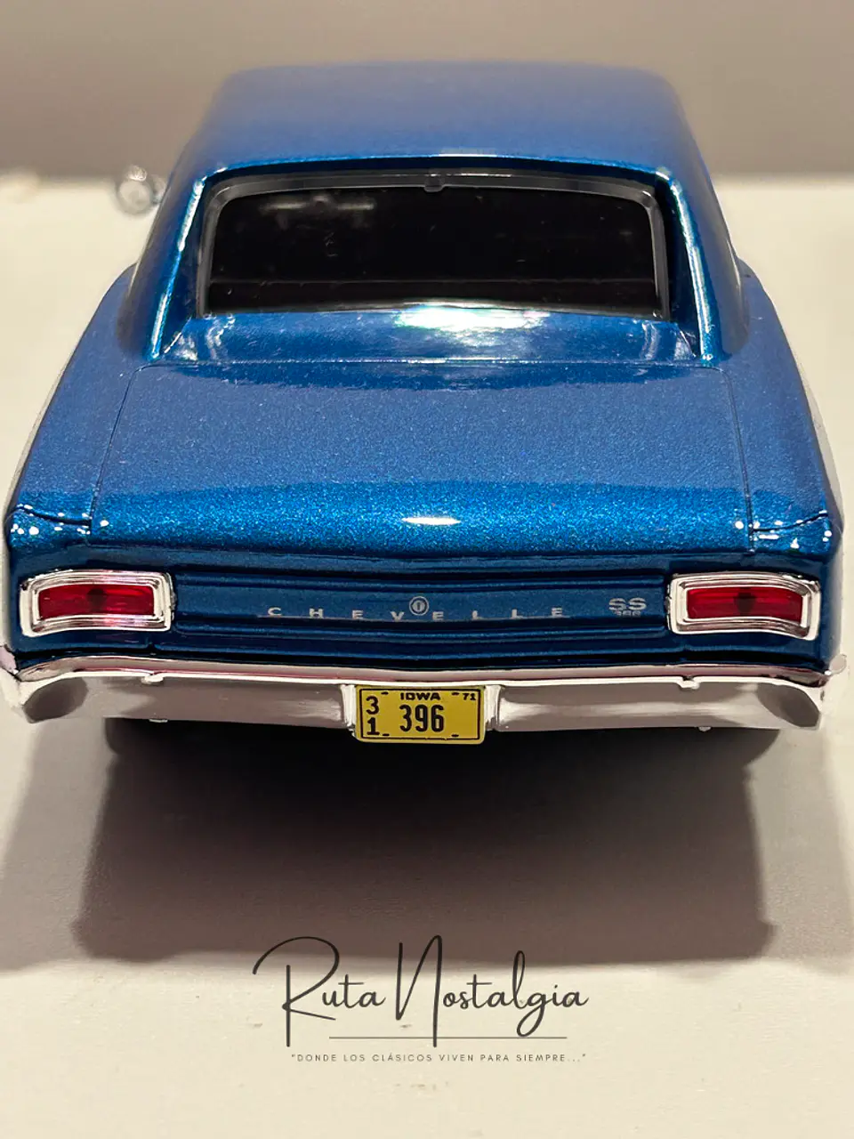 Auto Chevrolet Chevelle SS 396 (1966) | Maisto 1:24 8