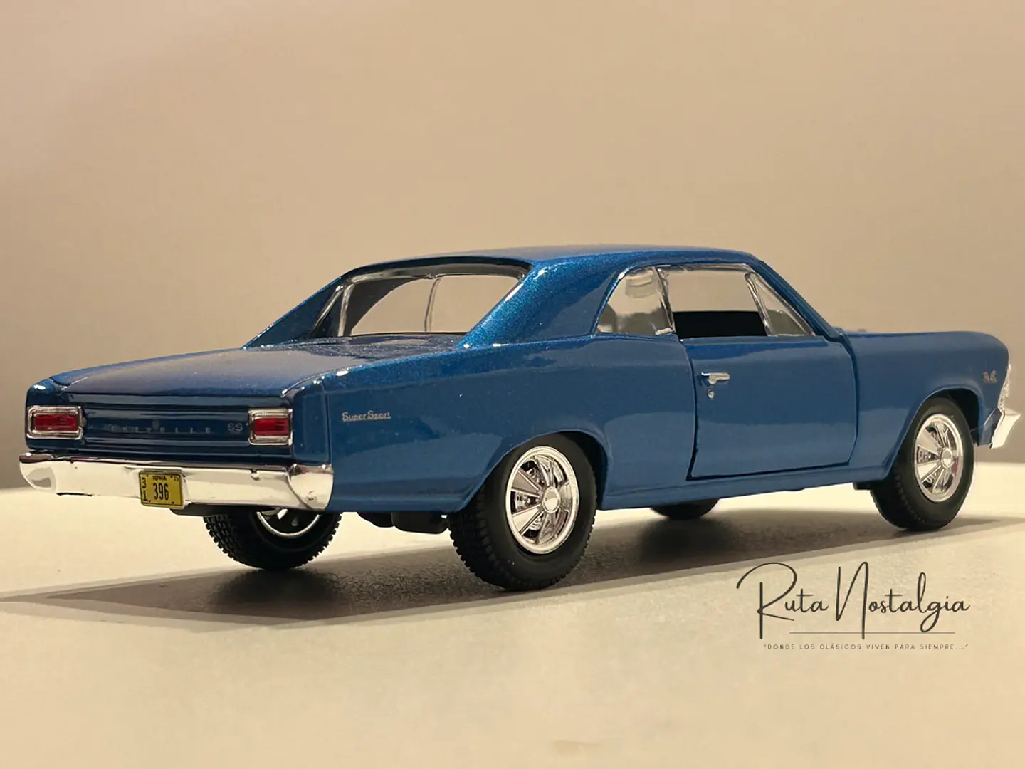 Auto Chevrolet Chevelle SS 396 (1966) | Maisto 1:24 9