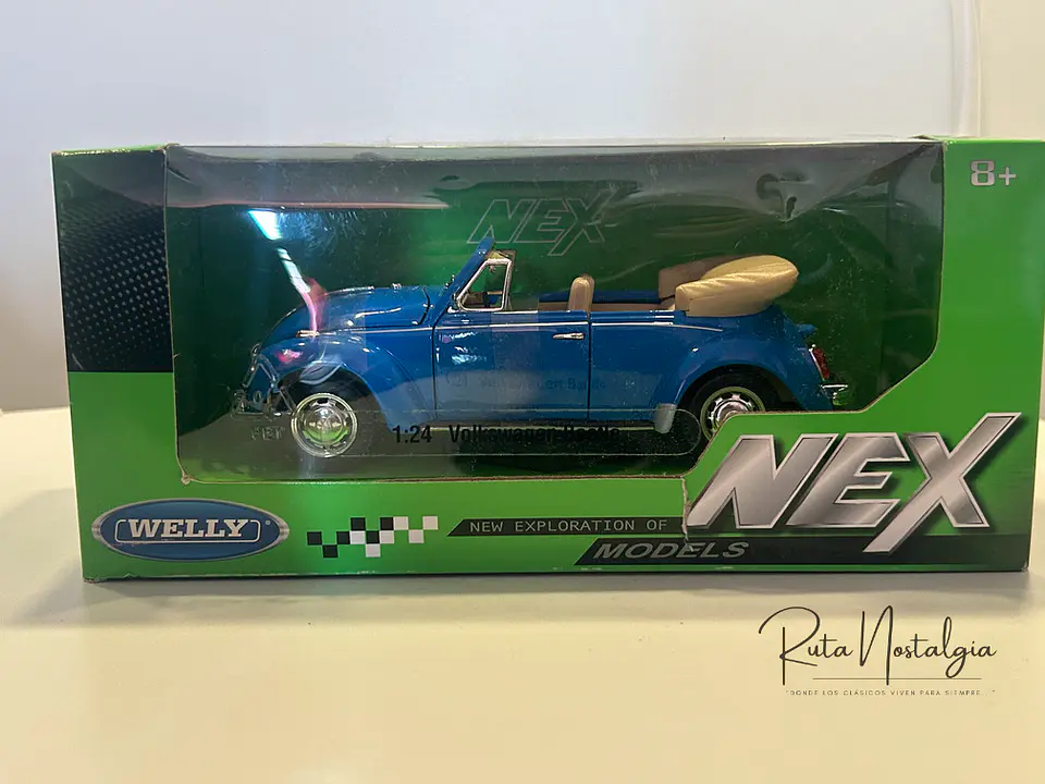Auto Volkswagen Beetle Cabriolet | Welly 1:24 11