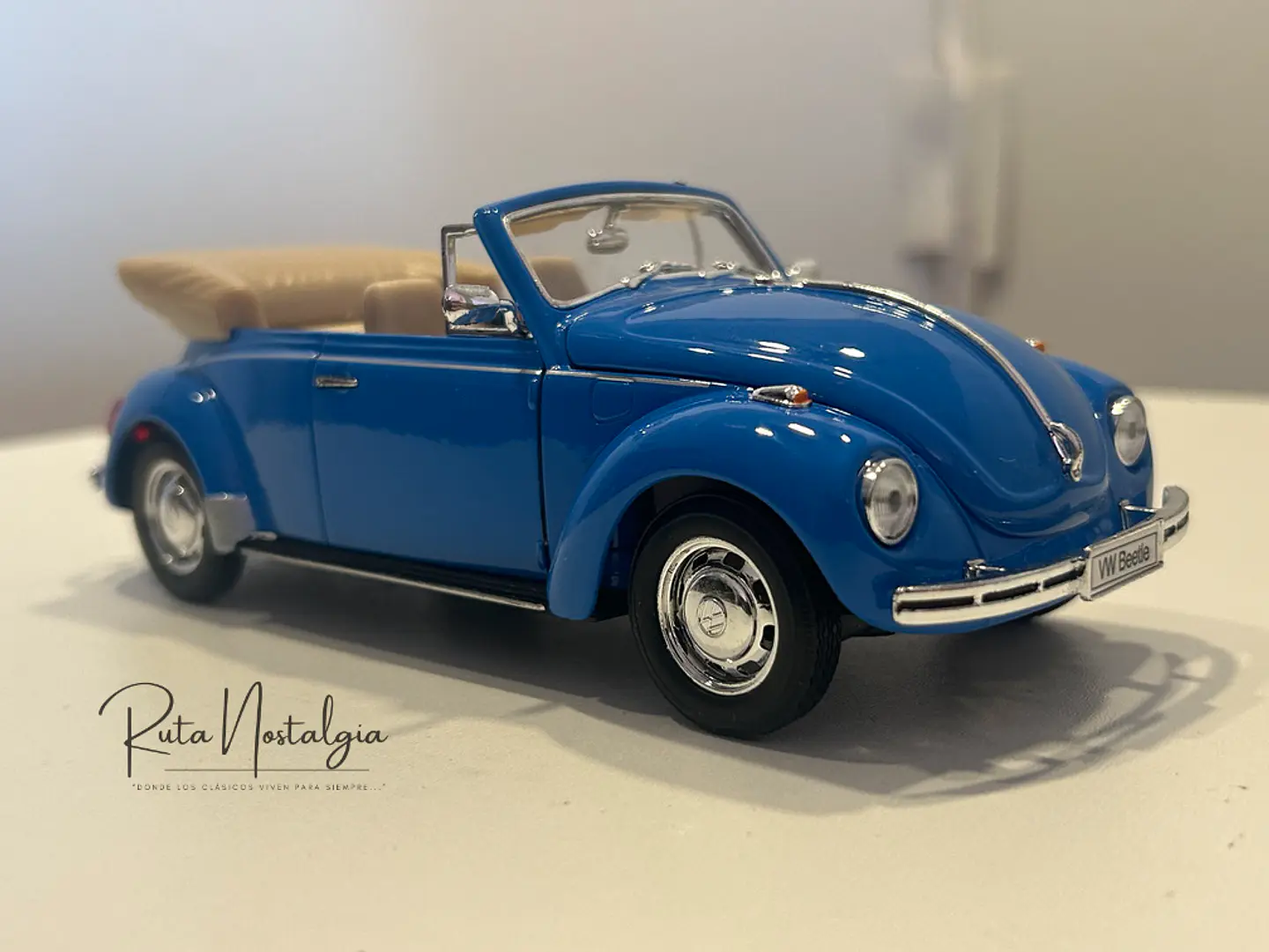 Auto Volkswagen Beetle Cabriolet | Welly 1:24 10