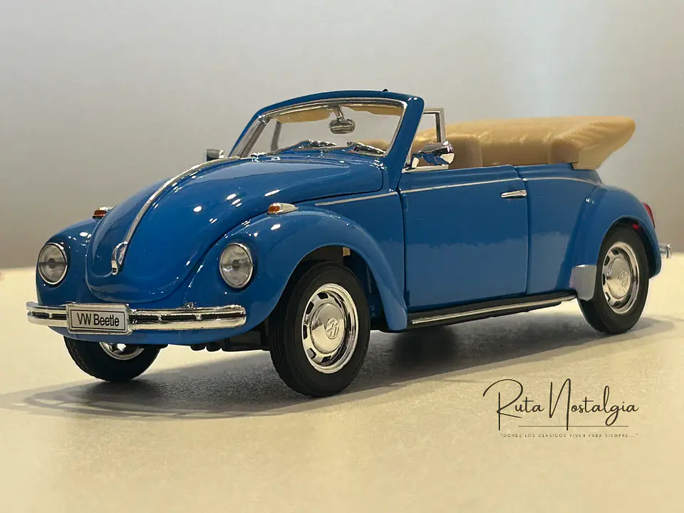 Auto Volkswagen Beetle Cabriolet | Welly 1:24 4