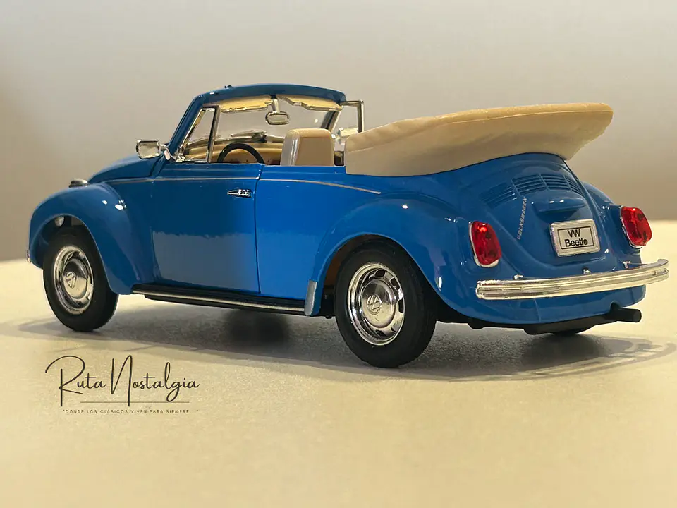 Auto Volkswagen Beetle Cabriolet | Welly 1:24 6