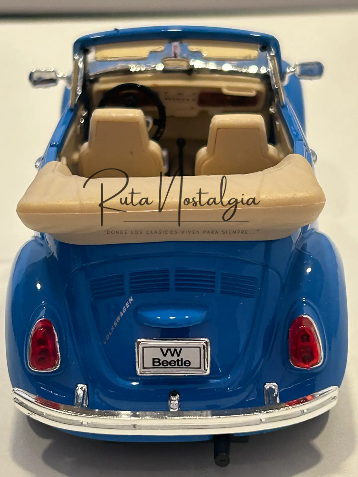 Auto Volkswagen Beetle Cabriolet | Welly 1:24 7