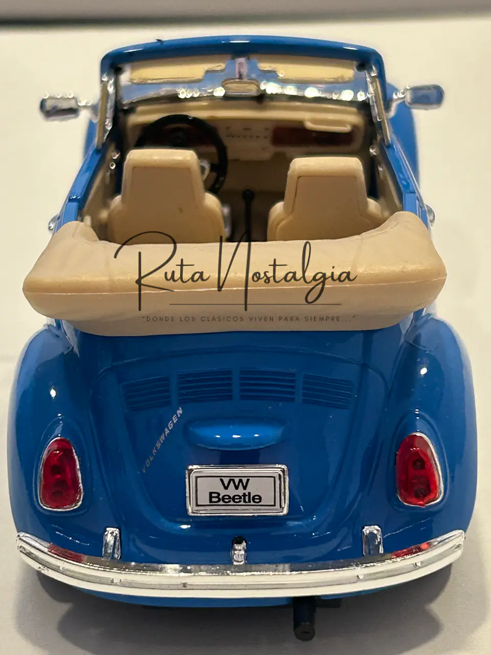 Auto Volkswagen Beetle Cabriolet | Welly 1:24 7
