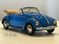 Auto Volkswagen Beetle Cabriolet | Welly 1:24 - thumbnail 1