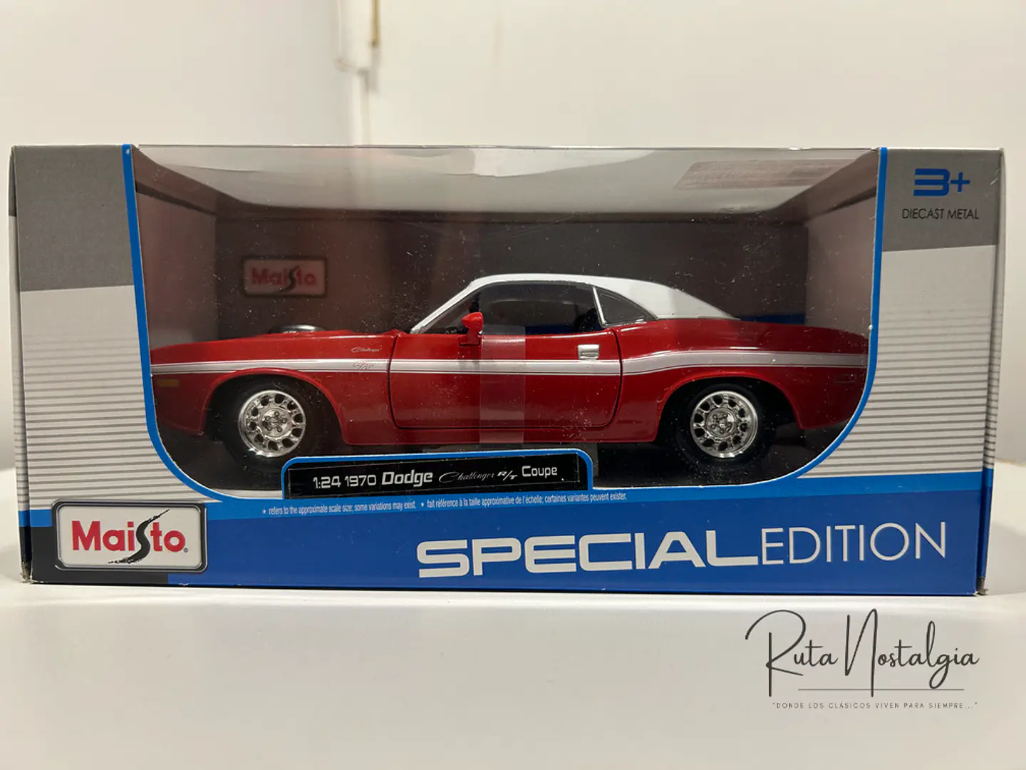 Auto Dodge Challenger R/T (1970) | Maisto 1:24 13