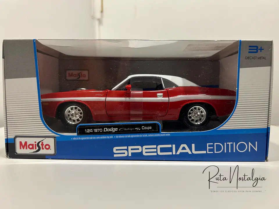 Auto Dodge Challenger R/T (1970) | Maisto 1:24 13