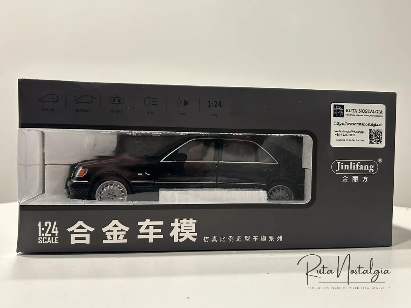 Auto Mercedes-Benz S320 W140 1:24 Coleccionable 11