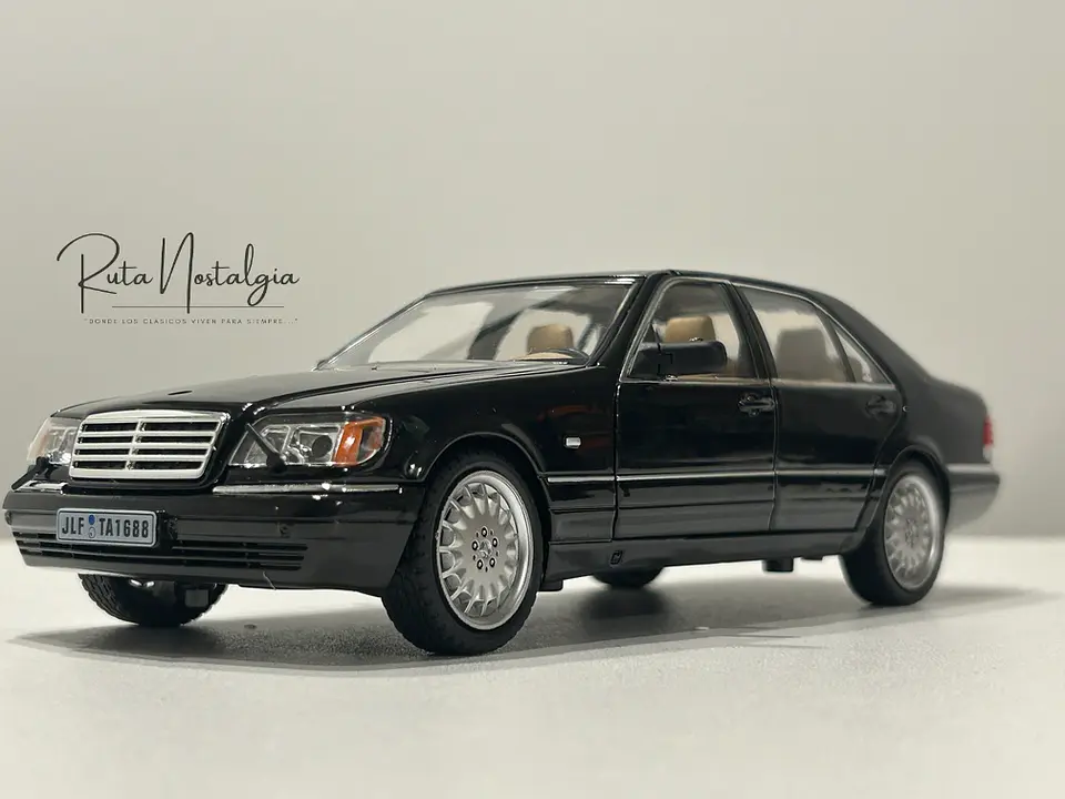 Auto Mercedes-Benz S320 W140 1:24 Coleccionable 4