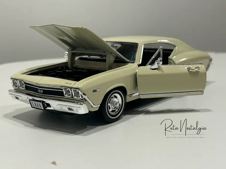 Auto Chevrolet Chevelle SS 396 (1968) | Welly 1:24 2