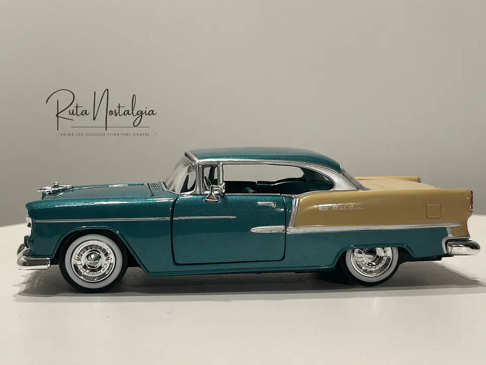 Auto Motormax Chevrolet Bel Air Hardtop 1955 1:24 5
