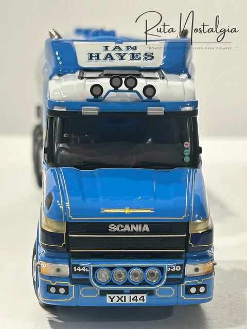 Camión Corgi CC12801 1:50 Scania T-cab + Tolva Feldbinder