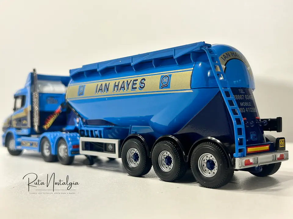 Camión Corgi CC12801 1:50 Scania T-cab + Tolva Feldbinder 7