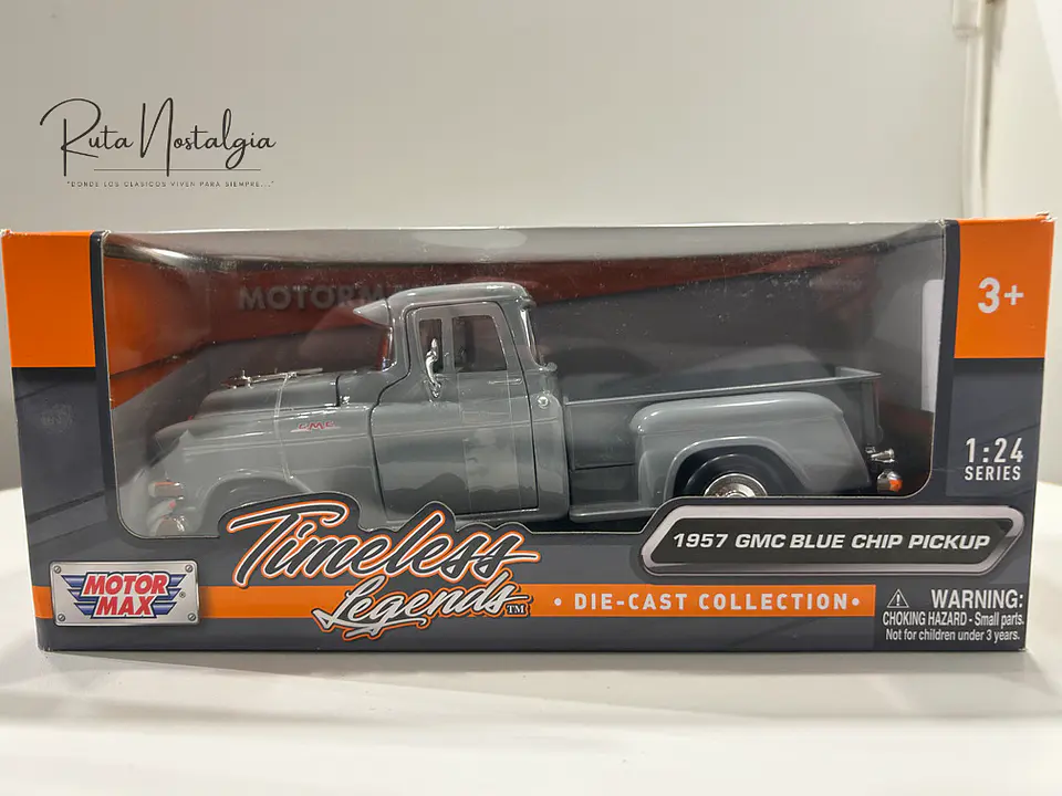 Camioneta GMC 100 Wideside Pickup | Motormax 1:24 11