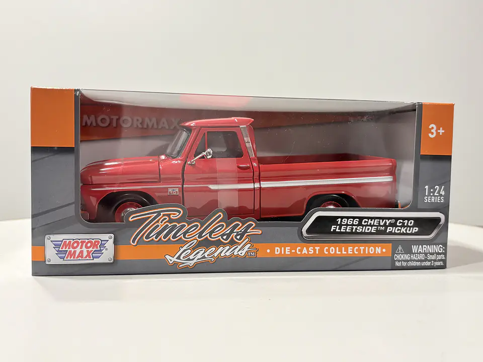 Camioneta Chevrolet C10 Fleetside Pick-Up | Motormax 1:24 36